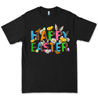 Black happy easter Premium Tee - AdoDesignShop