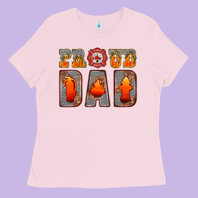 Proud Dad Ladies Tee Designed By Hra Design Shop