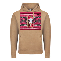 Vintage Coffee pink gemstone baby calf western valentines day Vintage Hoodie - Jasminsmagicworld