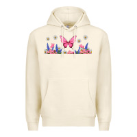 Tofu butterflies and flowers Premium Hoodie - TumblerDesignByShophia