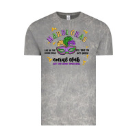 Cloud Rock mardi gras social club Vintage Tee - MaliasSmallBusiness