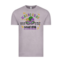 Vintage Zinc mardi gras social club Vintage Tee - MaliasSmallBusiness