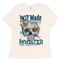 Bone not made for winter skull Ladies Tee - FaDigitalArtStudio