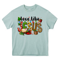 Arona Christmas love like jesus Heavy Core Tee - FaDigitalArtStudio
