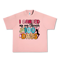 Salmon i danced my way through 100 days Urban Heavy Tee - MaliasSmallBusiness