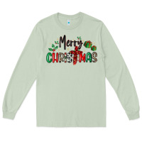 Matcha faith cross merry christmas Long Sleeve Tee - MaliasSmallBusiness