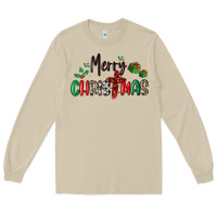 Mushroom faith cross merry christmas Long Sleeve Tee - MaliasSmallBusiness