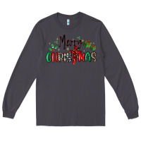 Smoke faith cross merry christmas Long Sleeve Tee - MaliasSmallBusiness