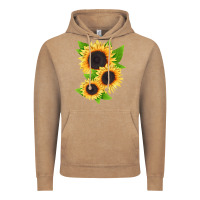 Vintage Coffee treetops sunflower Vintage Hoodie - LillyAllenDesigns
