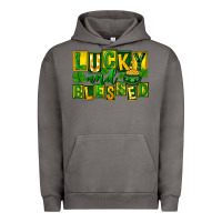 Pigment Tornado Lucky and blessed St. Patricks Day Urban Hoodie - FaDigitalArtStudio