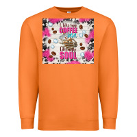 Carrot i like my coffee cold like my soul Premium Sweatshirt - TumblerDesignByShophia