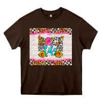 Chocolate Brown race life Heavy Core Tee - HRA Design Shop