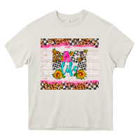Cream race life Heavy Core Tee - HRA Design Shop