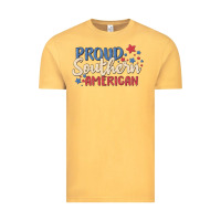 Vintage Mustard proud southern american Vintage Tee - MaliasSmallBusiness