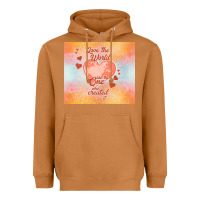Meerkat love the world like the one Heavyweight Hoodie - TumblerDesignByShophia