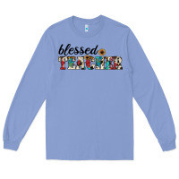 Colony Blue blessed teacher Long Sleeve Tee - JahusDesignShop