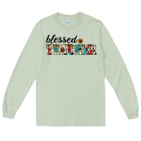 Matcha blessed teacher Long Sleeve Tee - JahusDesignShop