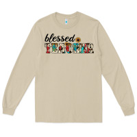 Mushroom blessed teacher Long Sleeve Tee - JahusDesignShop