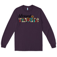 Plum blessed teacher Long Sleeve Tee - JahusDesignShop