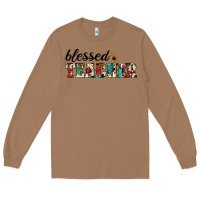 Toasted Coconut blessed teacher Long Sleeve Tee - JahusDesignShop