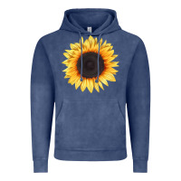 Vintage Denim treetops sunflower Vintage Hoodie - LillyAllenDesigns