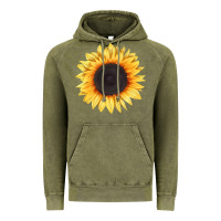Vintage Olive treetops sunflower Vintage Hoodie - LillyAllenDesigns