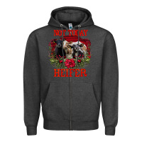 Charcoal Heather Not Today Heifer Zipper Hoodie - Bettercallsaul