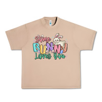 Burro some bunny loves you easter Urban Heavy Tee - MaliasSmallBusiness