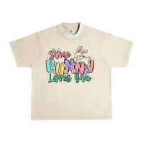 Sandshell some bunny loves you easter Urban Heavy Tee - MaliasSmallBusiness