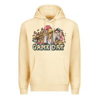 Game Day Baseball Leopard Premium Hoodie | Teevron