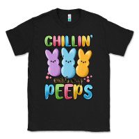 Black chillin' with my peeps Classic Tee - MaliasSmallBusiness