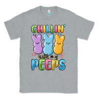 Heather Grey chillin' with my peeps Classic Tee - MaliasSmallBusiness