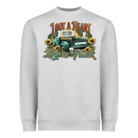 Heather Grey i got a heart like a truck western sunflower Heavyweight Sweatshirt - NancyCooperArtShop