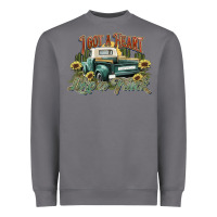 Storm i got a heart like a truck western sunflower Heavyweight Sweatshirt - NancyCooperArtShop
