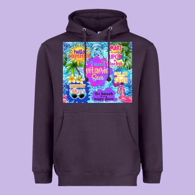 I Need Vitamin Sea Heavyweight Hoodie Designed By Tumblerdesignbyshophia