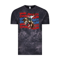 Cloud Black make america cowboy again Vintage Tee - MaliasSmallBusiness