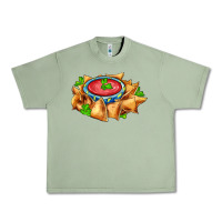 Oil Green nacho Urban Heavy Tee - AdoDesignShop