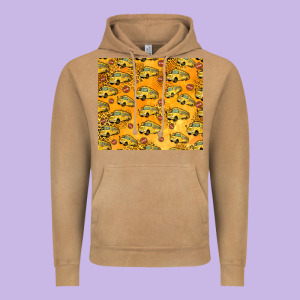 School Bus Pattern Tumbler 20oz Vintage Hoodie Designed By Jasminsmagicworld
