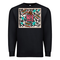 Black raised 90's country Premium Sweatshirt - TumblerDesignByShophia
