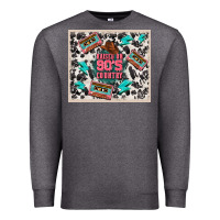 Charcoal Heather raised 90's country Premium Sweatshirt - TumblerDesignByShophia