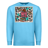 Ocean Blue raised 90's country Premium Sweatshirt - TumblerDesignByShophia