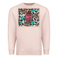 Pale Pink raised 90's country Premium Sweatshirt - TumblerDesignByShophia