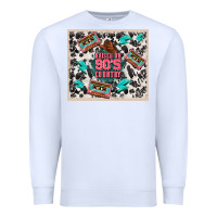 White raised 90's country Premium Sweatshirt - TumblerDesignByShophia