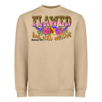 Mushroom flawed but still worthy romans 5 8 Heavyweight Sweatshirt - NancyCooperArtShop