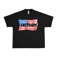 Black freedom usa Urban Heavy Tee - MaliasSmallBusiness