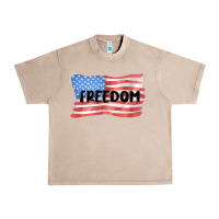 French Oak freedom usa Urban Heavy Tee - MaliasSmallBusiness