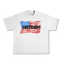 Lunar Rock freedom usa Urban Heavy Tee - MaliasSmallBusiness