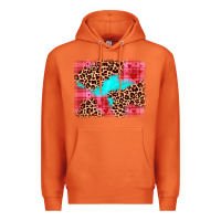 Carrot valentine's day leopard background Premium Hoodie - JahusDesignShop
