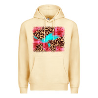 Pina Colada valentine's day leopard background Premium Hoodie - JahusDesignShop