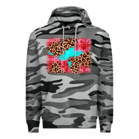 Slate Camo valentine's day leopard background Premium Hoodie - JahusDesignShop
